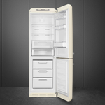 Холодильник двухкамерный кремовый Smeg FAB32RCR5 фото