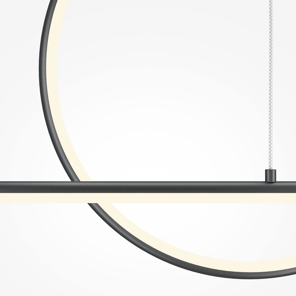 Подвесная люстра Maytoni Halo MOD247PL-L49BK
