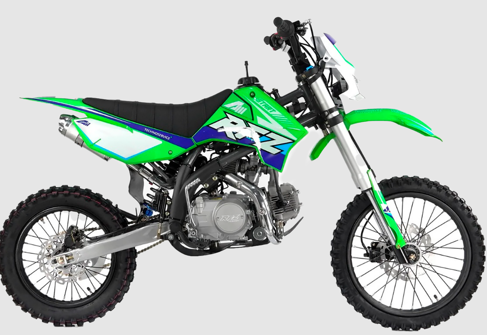 Питбайк Apollo RFZ START 125L 17х14 Зеленый