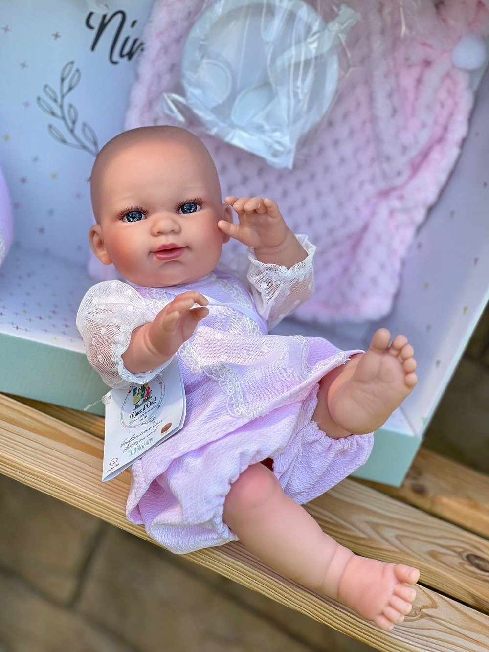 Кукла Nines виниловая 37см Recien Nacido (1422)