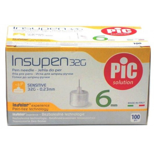 Иглы для шприц-ручек Insupen 6 мм