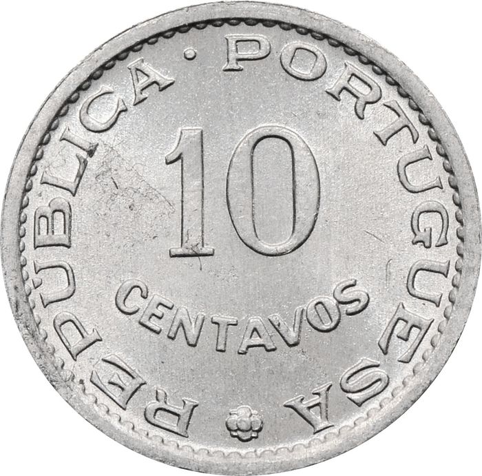 10 сентаво 1971 Сан-Томе и Принсипи