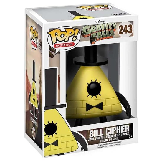 Фигурка Funko POP! Animation Gravity Falls Bill Cipher (243) 12376 / Фигурка Фанко ПОП! по мотивам мультсериала "Гравити Фолз", Билл Шифр