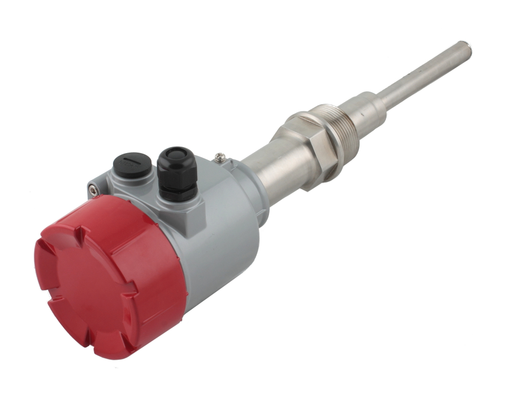 Вибрационный датчик уровня сыпучих материалов INNOLEVEL в алюм. корпусе, одноштыревое исполнение, взрывозащ. ТР ТС 012/2011, -40 +250 С, Pmax=16 bar, 22-265 VAC - 20-46 VDC, IP 67