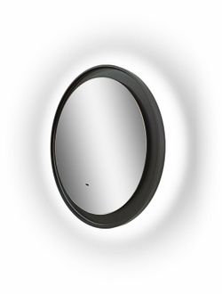 Зеркало "Planet black Led" D 600 с бесконтактным сенсором