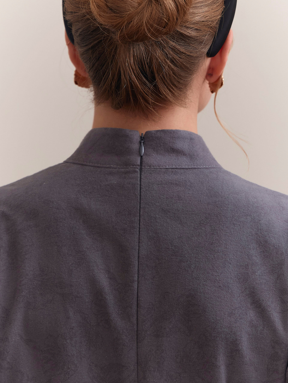 Платье с оборками