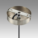 8039/3 MODERNI LN25 133 никель/мятный/серый/белый, металл/текстиль Подвесной светильник Е27 3*60W 220V ILAIDA