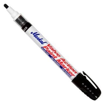 Markal Valve Action Paint Marker BLACK 096823