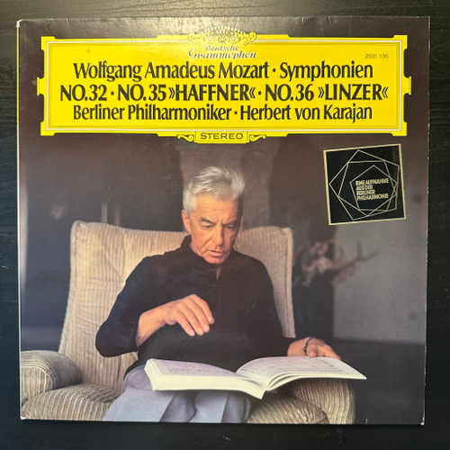 Моцарт - Симфонии No. 32, 35, 36 (Германия 1978г.)