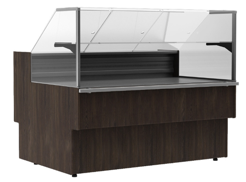 Тепловая витрина CARBOMA ВТ-1,25 BAVARIA 2 (GC110 SH 1,25-1) без боковин