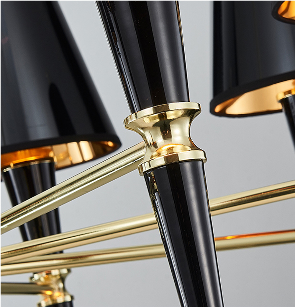 Ceiling design lamp  Versailles by Robert Abbey (Black)