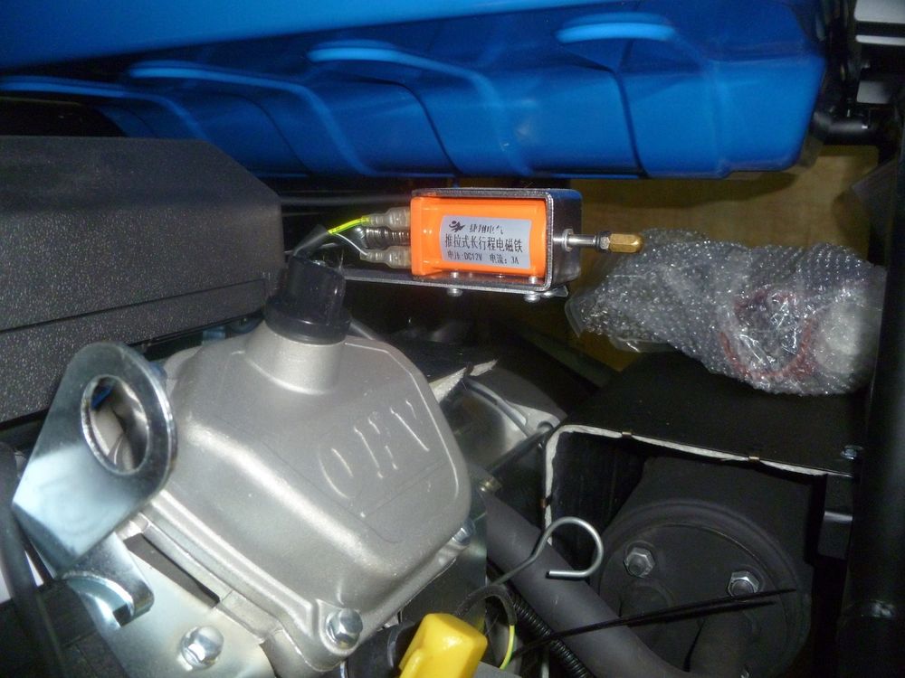 Соленоид воздушной заслонки карбюратора  12V 3A/Solenoid of choke control