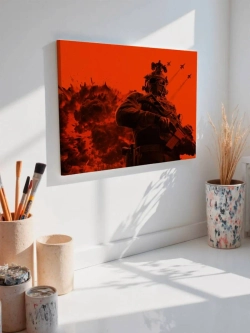 Картина на стену 40 X 50 Солдат