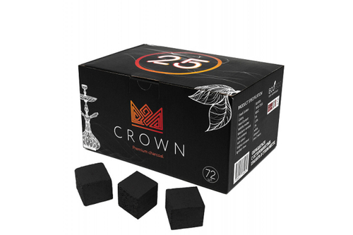 Уголь кокосовый Crown 25мм (1кг)