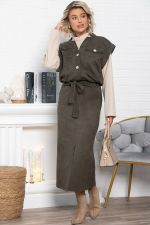 Юбка Мэддис (зеленая) Ю15035-39М LT Collection