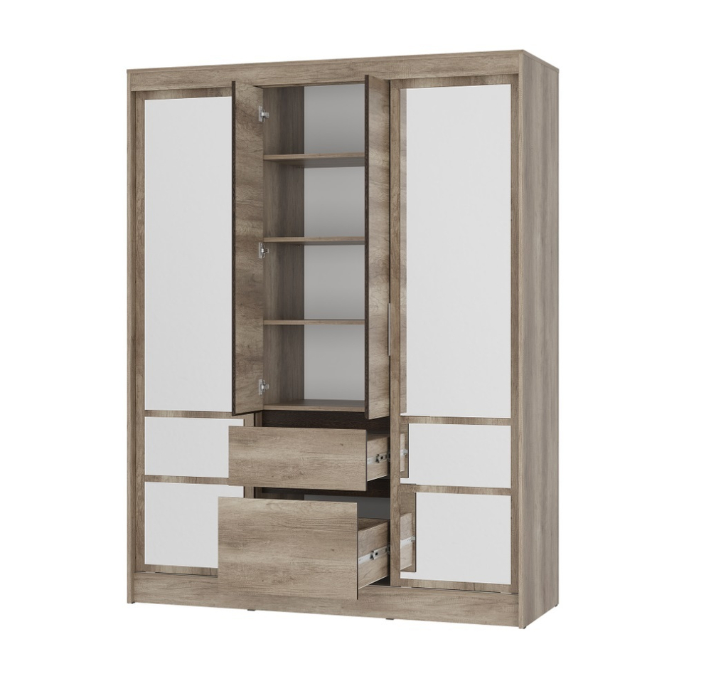 Шкаф-купе ШКК-06 Энигма дуб каньон/венге