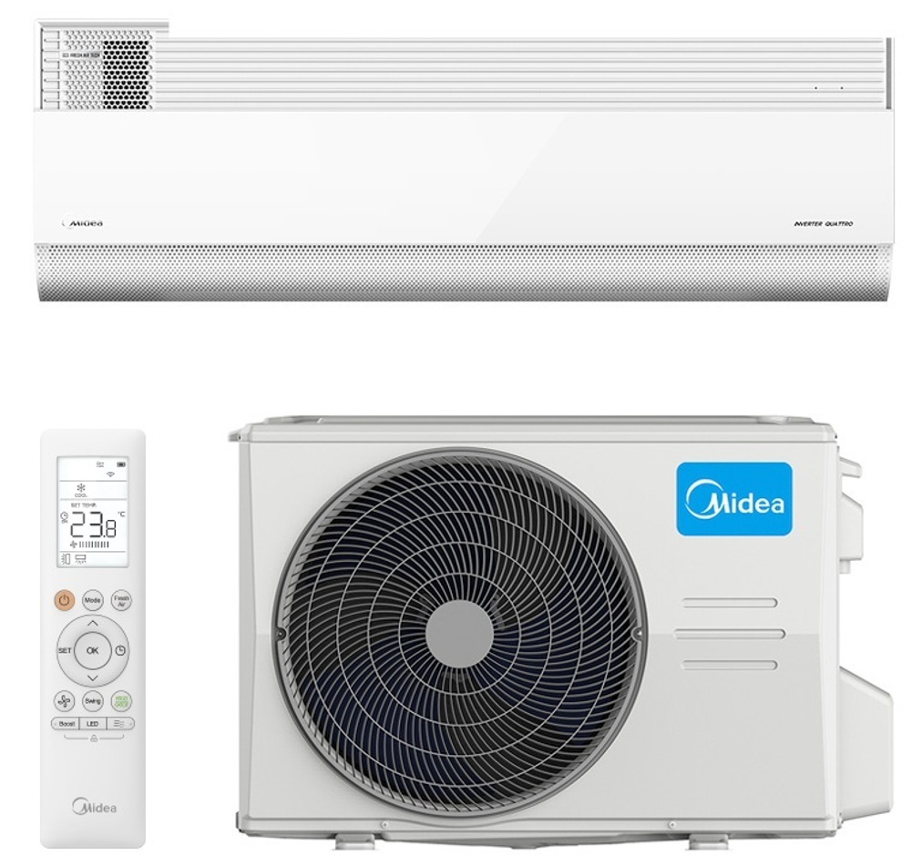 Кондиционер Midea Gaia MSCA1BU-12HRFN8/MOX230-12HFN8-Q Full DC Inverter