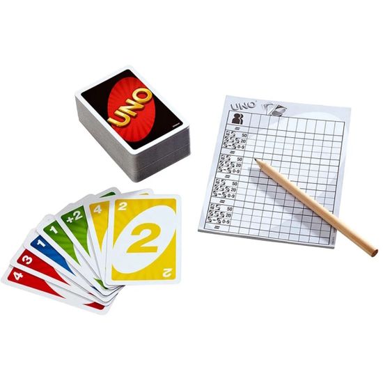 Настольная игра Mattel Uno Deluxe в жестяной коробке