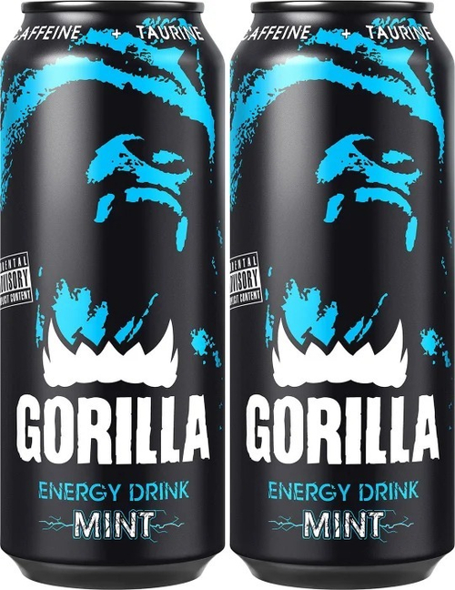 Энергетический напиток Gorilla Mint 450мл