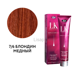 Перманентный краситель для волос "LK Oil Protection Complex" (100мл)