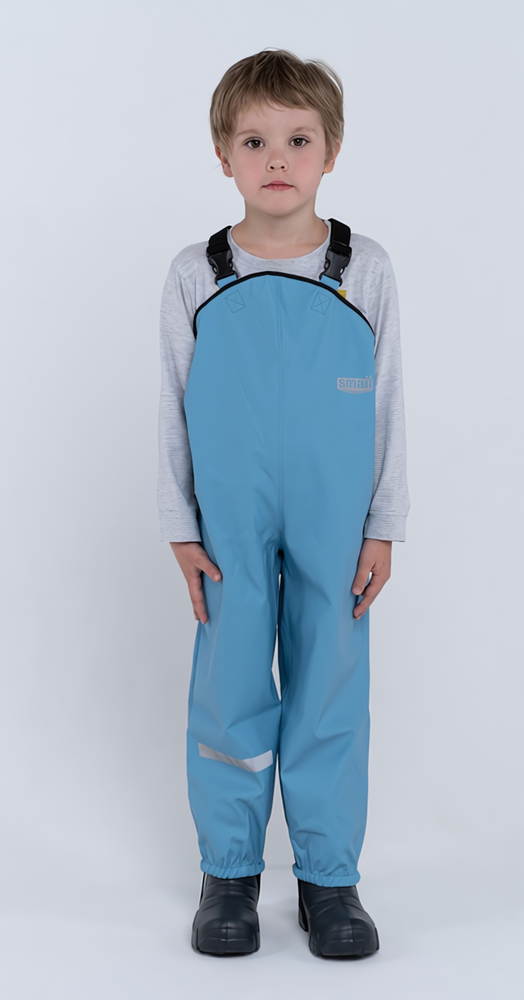 Полукомбинезон непромокайка р.116 голубой (Smail)