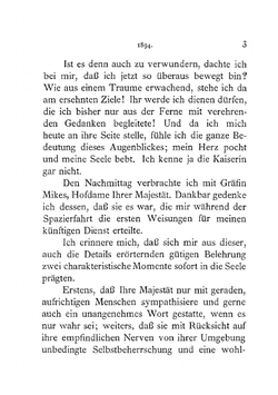 Aus den letzten Jahren der Kaiserin Elisabeth | I.G. Sztáray