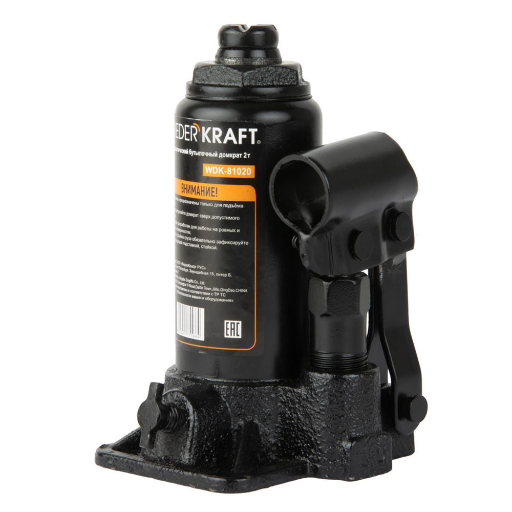 WDK-81020 Домкрат бутылочный, г/п 2 т, 150-320 мм