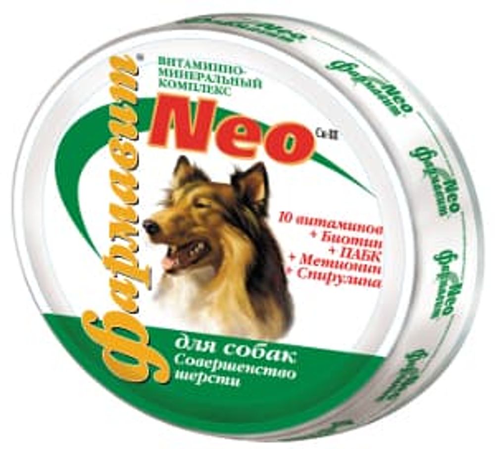 ФАРМАВИТ NEO Ск-Ш для собак совершенство шерсти 90 таб.