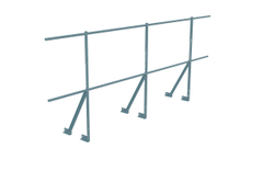 Кровельное ограждение Fachmann KO/ECO/1200-2-3000 RAL