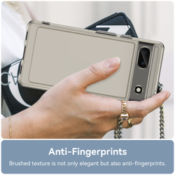 Мягкий защитный чехол тонированный с усиленными рамками для Google Pixel 6A, мягкий отклик кнопок