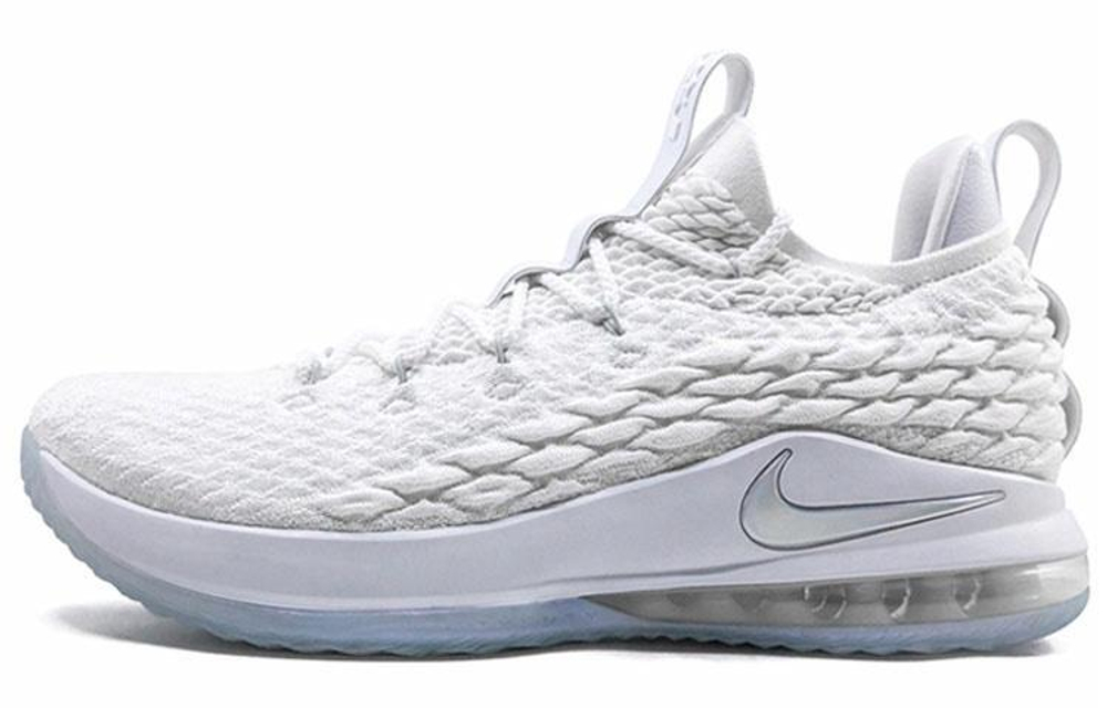 Кроссовки Nike Lebron 15 Low "White Metallic Silver"