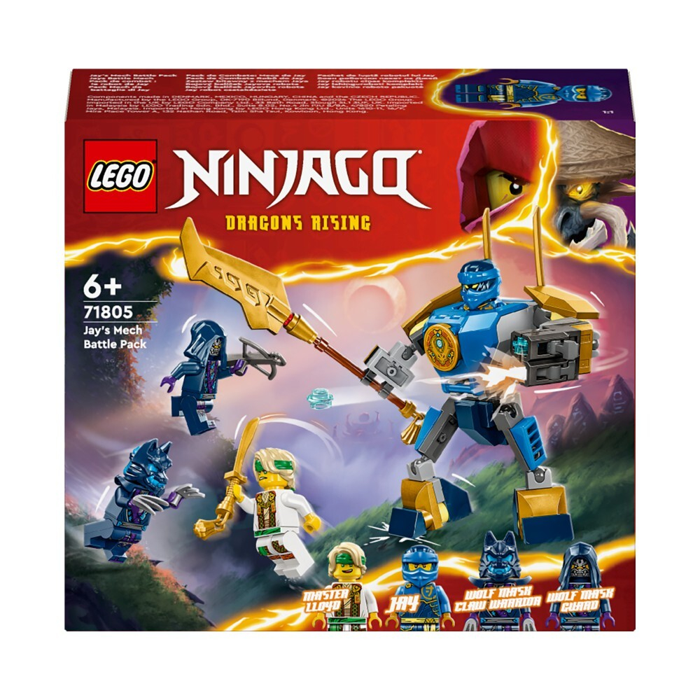 LEGO Ninjago — Боевой набор роботов Джея 71805 / артикул   71805  / GTIN 5702017565552