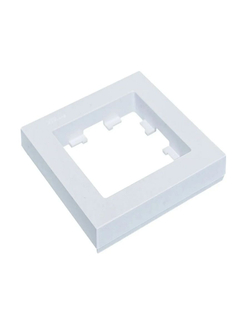 AtlasDesign  1-постовая рамка, универсальная, ATN000101 белый 9шт