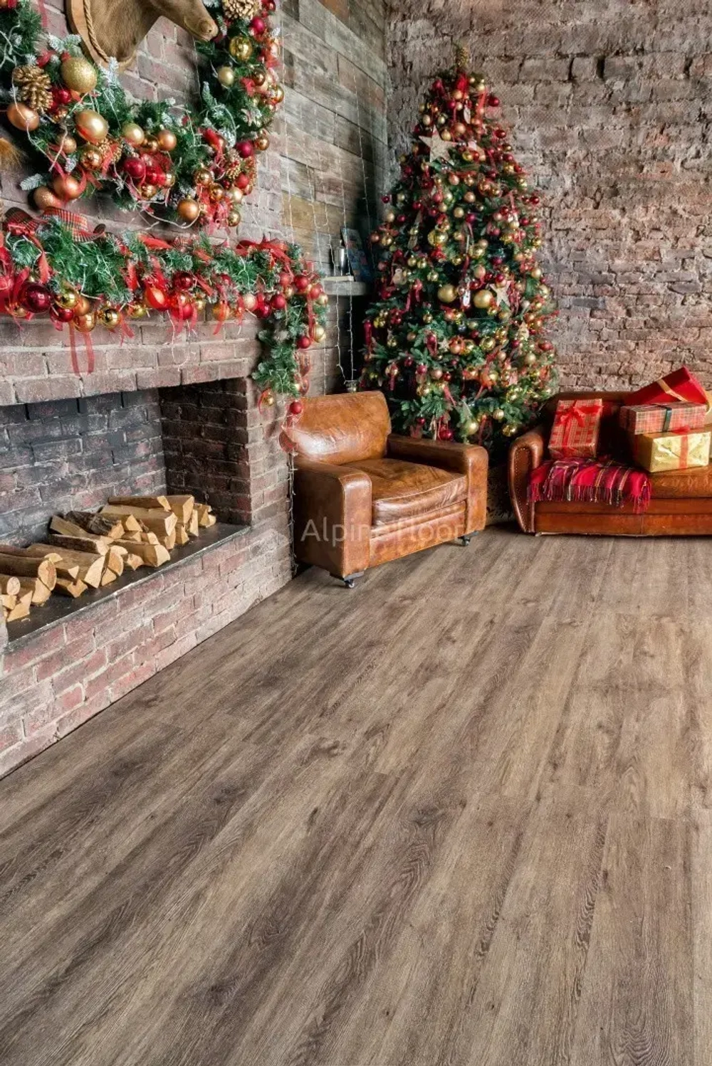 SPC ламинат Alpine Floor Венге Грей