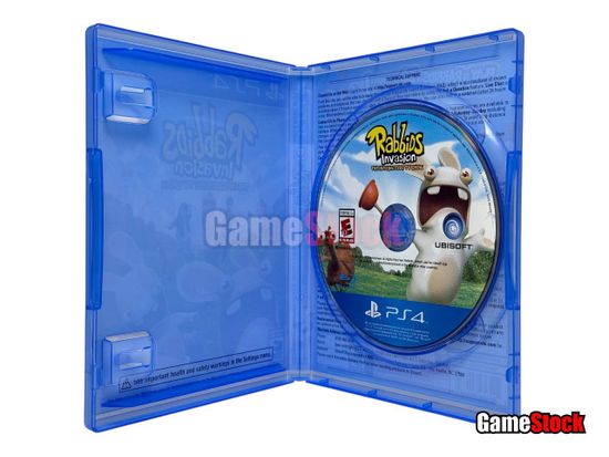 PS4 Rabbids Invasion (требуется PS Camera) (Б/У, Английская версия, CUSA-01225)