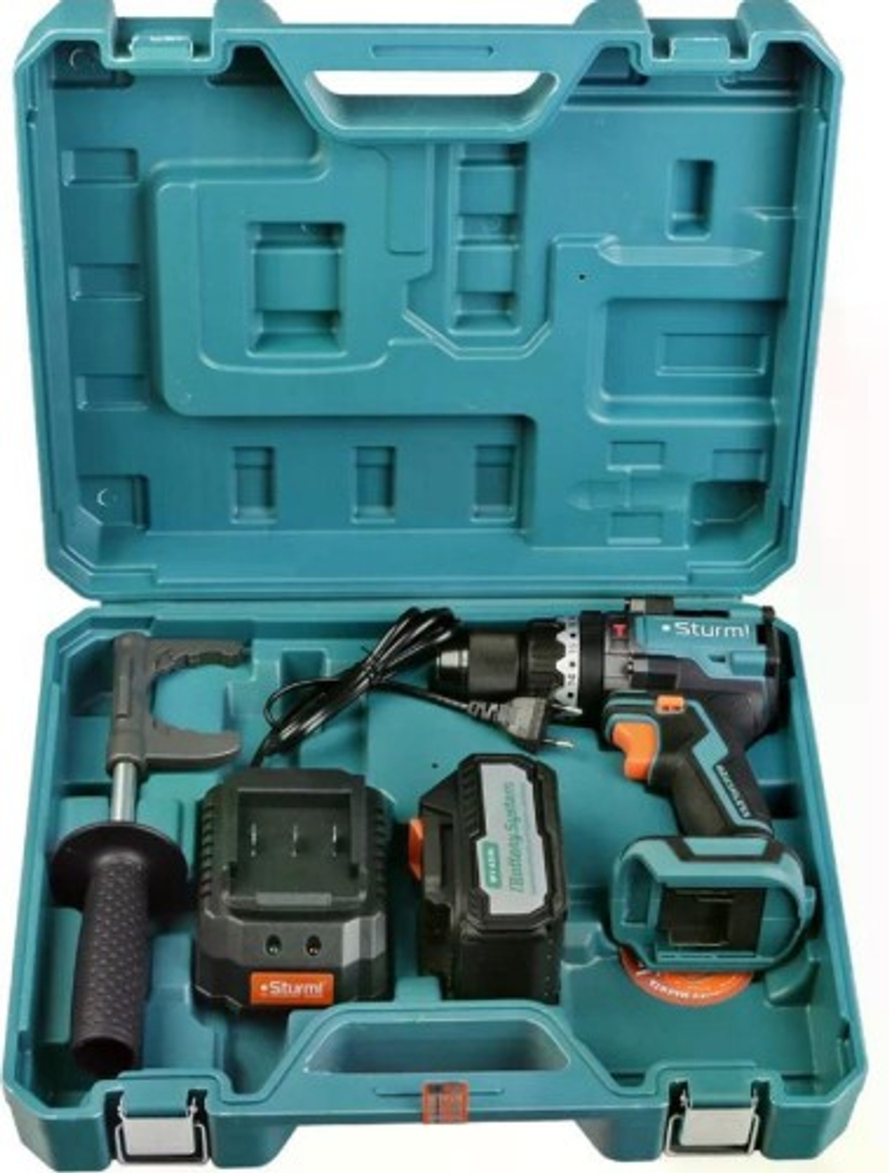 Дрель-шуруповерт аккумуляторная Sturm CD1655BLI