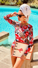 Купальник с рукавами "Fashion"