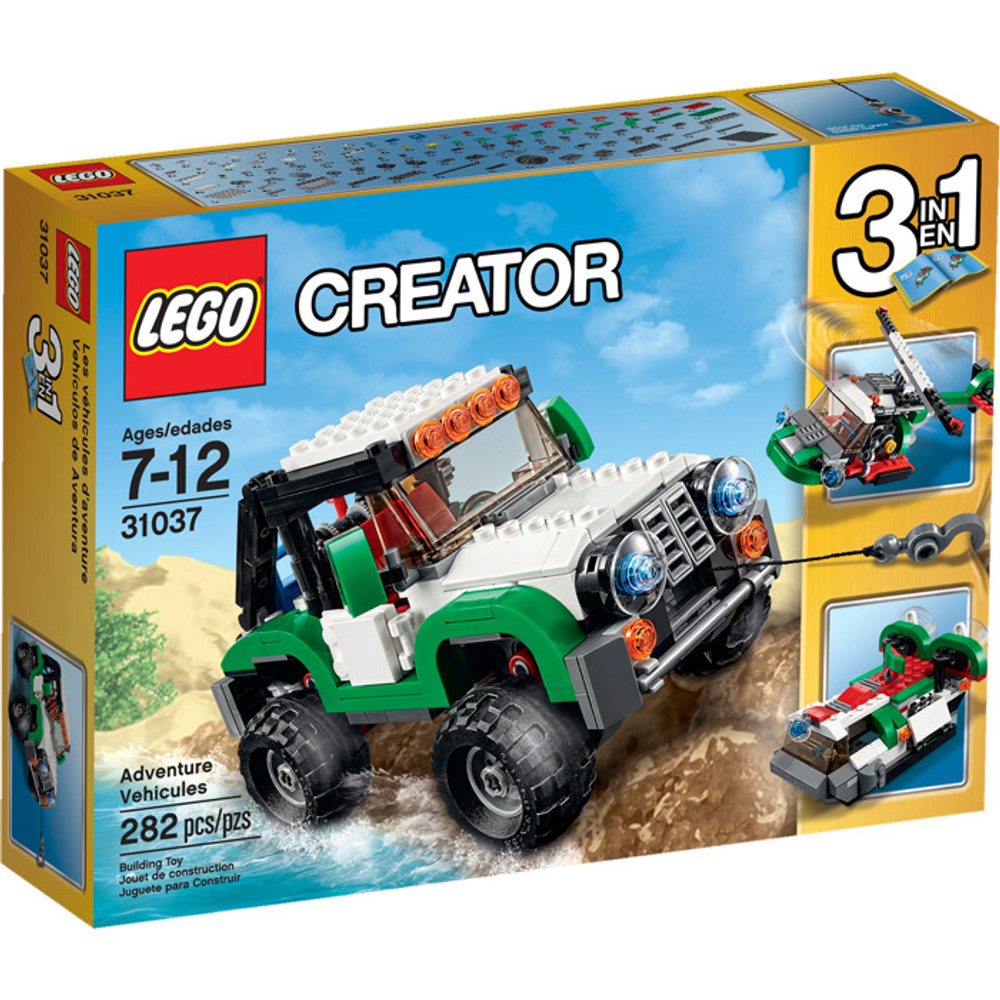 LEGO Creator: Внедорожник 31037 — Adventure Vehicles — Лего Креатор Создатель