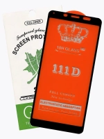 Защитное стекло Glass для Xiaomi Redmi 7A, полный клей 111D, черная рамка