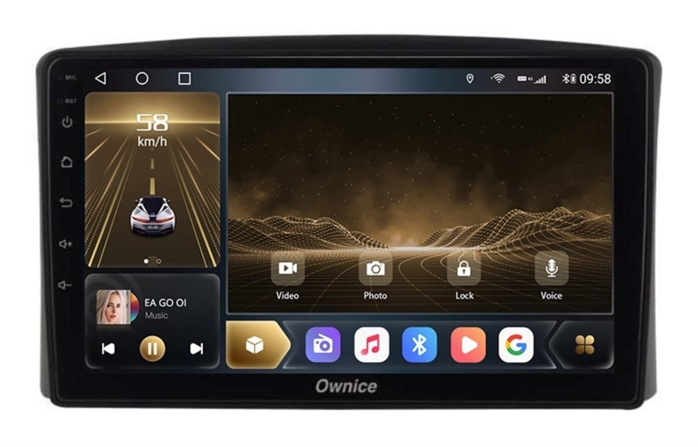 Штатная магнитола OWNICE OL-9424-N для Toyota Land Cruiser 100 1992-2002 на Android 12.0