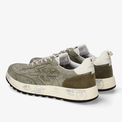 Замшевые кроссовки Premiata Nous 8290 с перфорацией