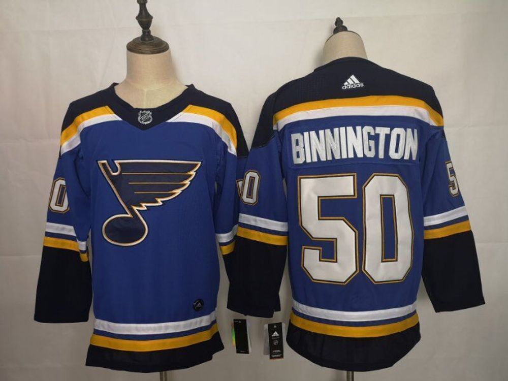 Купить NHL джерси Джордана Биннингтона- St. Louis Blues