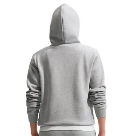 Женская теннисная куртка Nike Studio Fleece Medium Weight Full Zip - dark grey heather/sail
