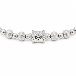 Колье-чокер YIDA «Серебряные бусины» Silver