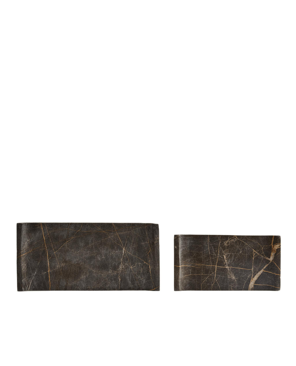 Zara Home Поднос из мрамора, цвет коричневый, 20 см