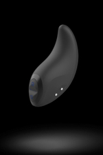 Черный клиторальный стимулятор Bcurious Premium