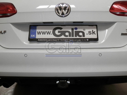 Фаркоп оцинкованный Galia V073C для Volkswagen Golf VII универсал 2WD/4WD 2013-(паспорт и сертификат в комплекте)(без электрики)