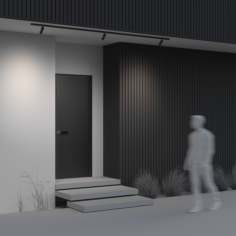 Уличный магнитный трековый светильник Maytoni EXILITY IP Focus Led O-TR02-1-S-15WB4K