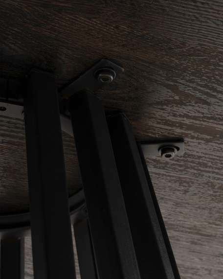 Стол обеденный Daphne 100*75 см темное дерево