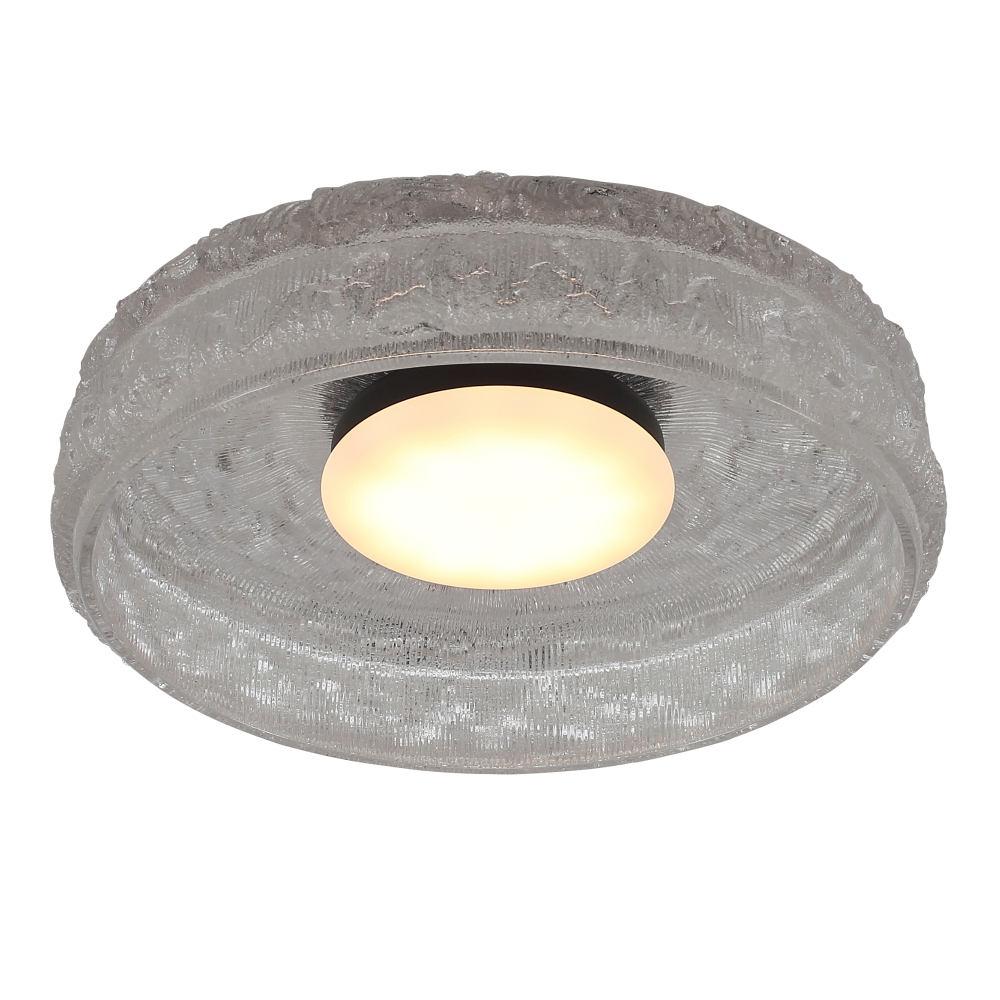 SL6143.402.01 Светильник потолочный ST-Luce черный/прозрачный LED 1*15W 4000K ANTIKE